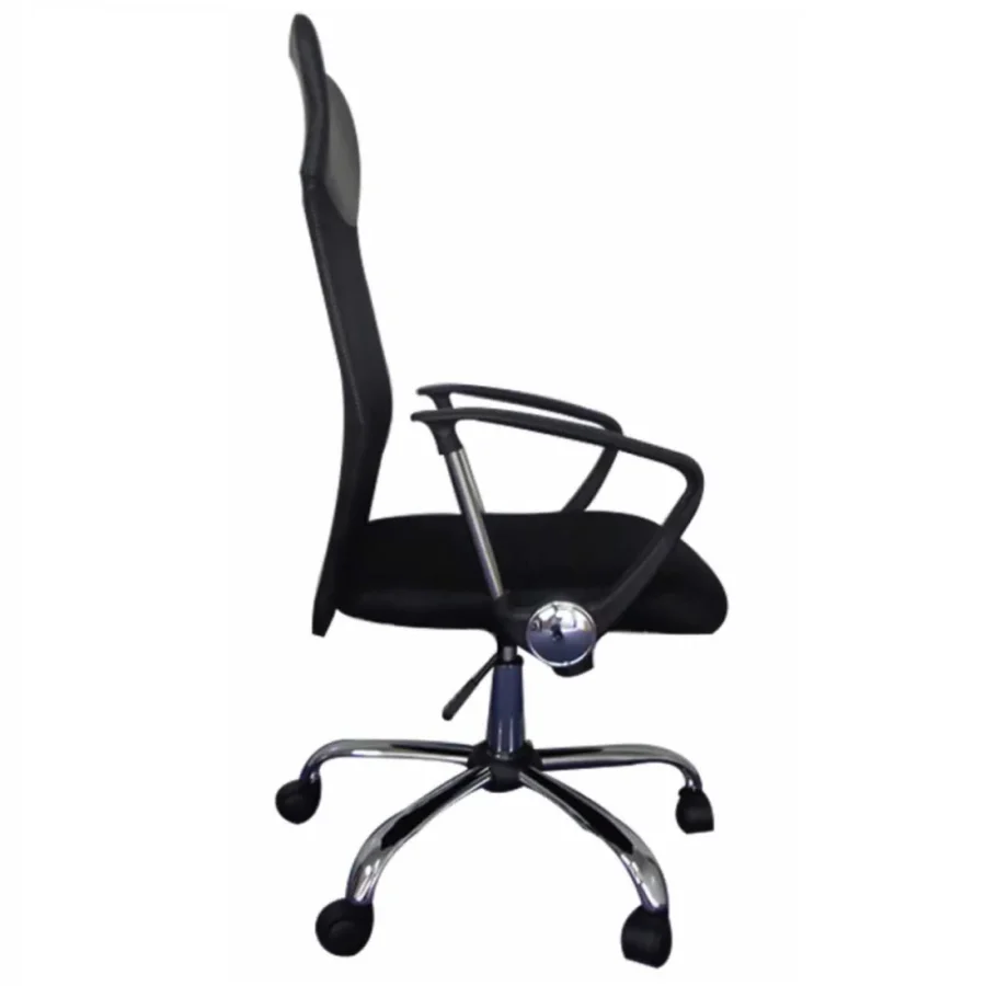 Vista frontal de Sillón Ejecutivo Beethoven Alto, sillas ejecutivas para oficina, recepción o espacios de trabajo en Chile.