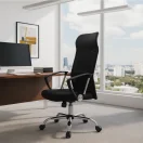 Imagen ambientada de Sillón Ejecutivo Beethoven Alto, sillas ejecutivas para oficinas, espacios corporativos y home office en Chile.