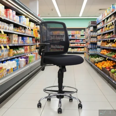 Silla de Cajero Cubo