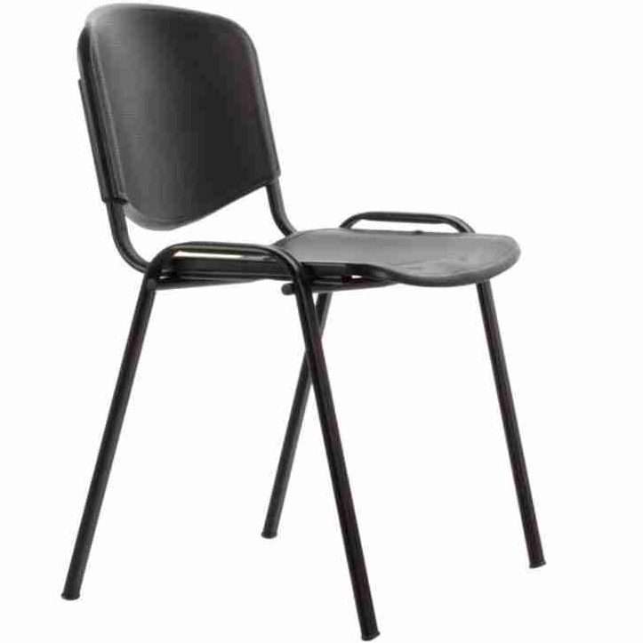 Silla Novaiso de polipropileno con asiento y respaldo.