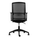 illa ejecutiva big boss sin cabecero, con base de nylon y desplazador