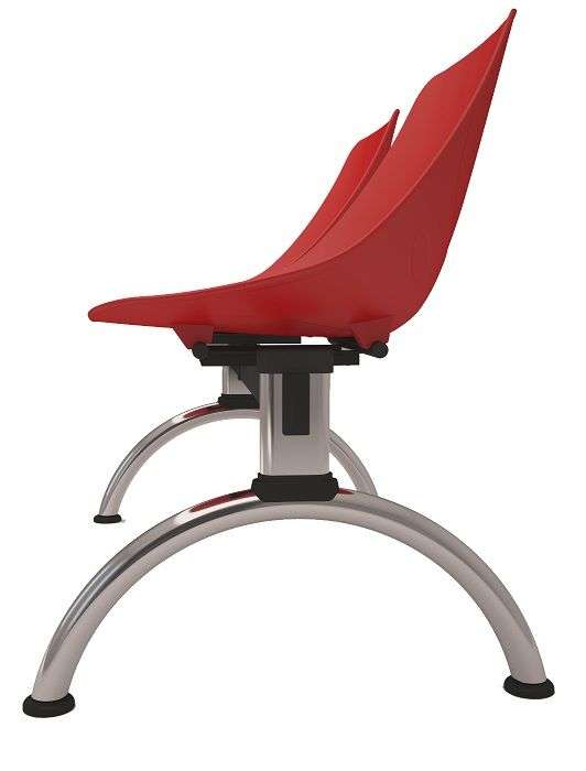 Banqueta Cosmos R de 2 cuerpos con diseño ergonómico
