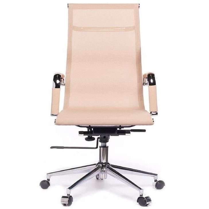 Silla Carson alta crema