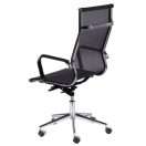 Silla Carson alta negra