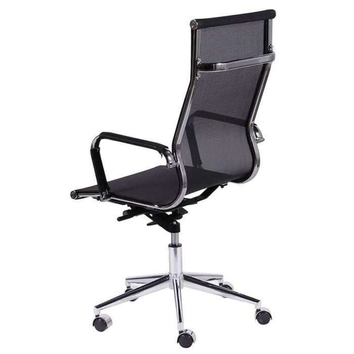 Silla Carson alta negra