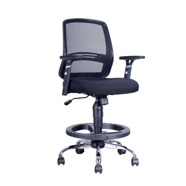 Silla cubo cajero base nylon resistente 3
