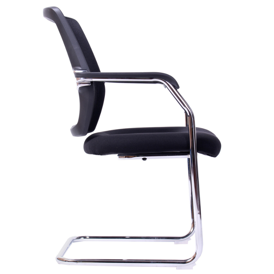Vista posterior o lateral de Silla de Reunión Tera Trineo, sillas & sillones con diseño para oficinas y espacios corporativos en Chile.