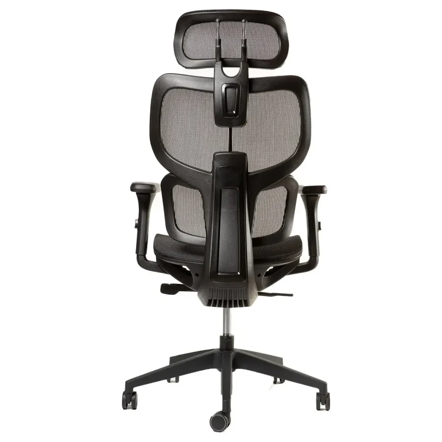 Vista posterior o lateral de Silla Gerencial Ergoplus, sillones gerenciales con diseño para oficinas y espacios corporativos en Chile.