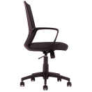Vista posterior o lateral de Silla Operativa Clip, sillas operativas con diseño para oficinas y espacios corporativos en Chile.