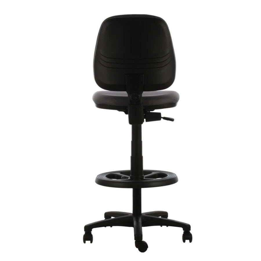 Vista posterior o lateral de Silla Cajero Rudy Media, sillas & sillones con diseño para oficinas y espacios corporativos en Chile.