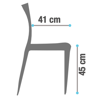 Vista de detalle de Silla Pismo, mueble para oficina en Chile.