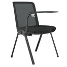 Silla Delta de aula con paleta escamoteable y respaldo ventilado.
