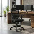 Imagen ambientada de SILLA KLEBER, sillas ejecutivas para oficinas, espacios corporativos y home office en Chile.