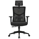 Vista frontal de Silla Ejecutiva Slider New, sillas ejecutivas para oficina, recepción o espacios de trabajo en Chile.