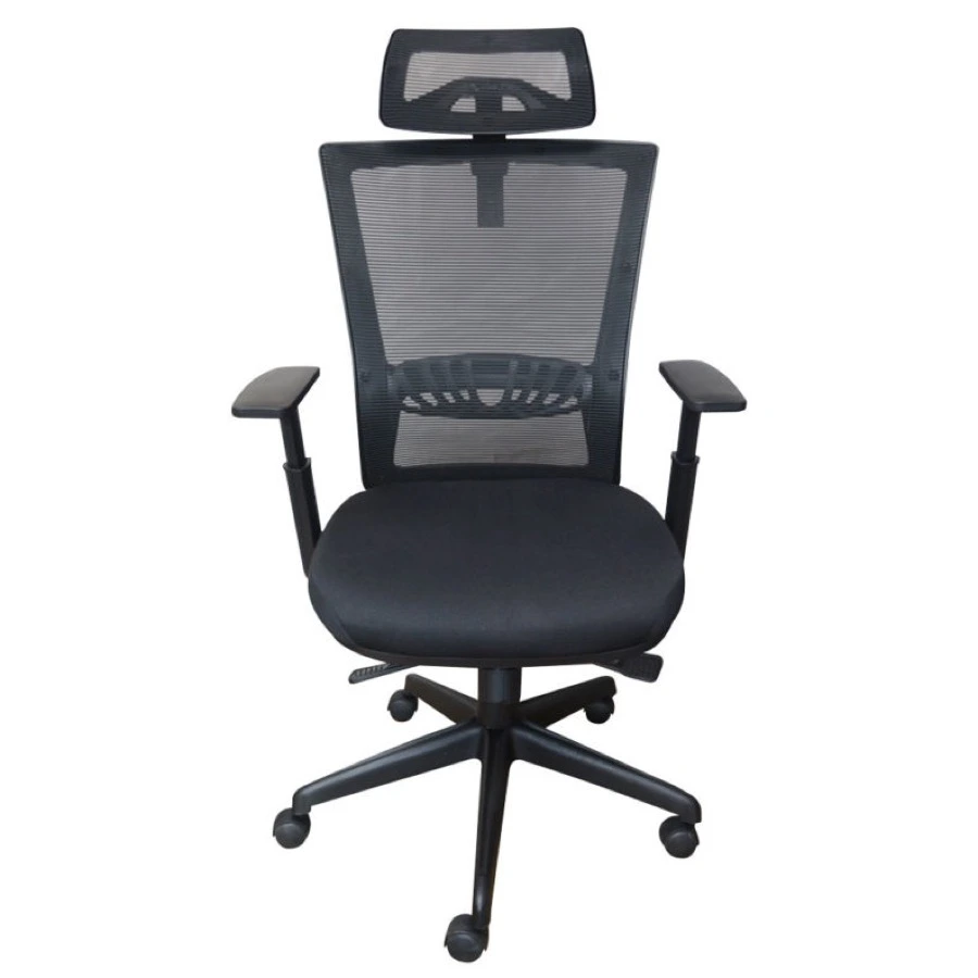 Silla de oficina Athomik con brazos regulables en 6 alturas