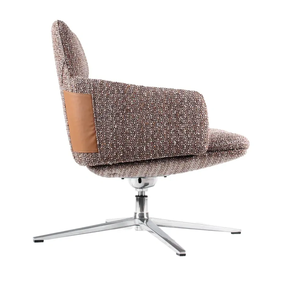 Silla giratoria con auto retorno Toto base estrella