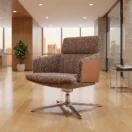Silla de espera oficina Toto en sala de recepción moderna