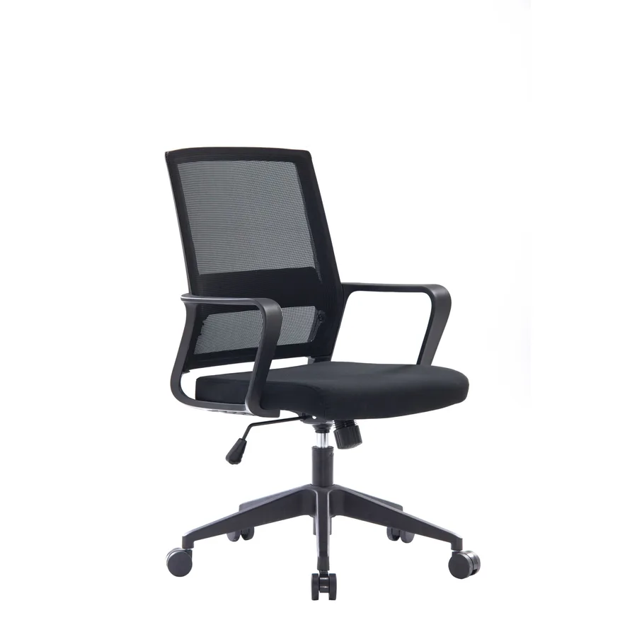 Silla operativa Dynamic en malla con brazos fijos