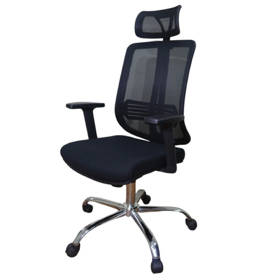 Silla ejecutiva Traffic con apoyabrazos regulables en PU