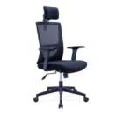 Silla operativa Ergomix con brazos regulables y base de nylon