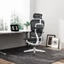 Base de aluminio y ruedas silenciosas de Silla Ergohuman Elite