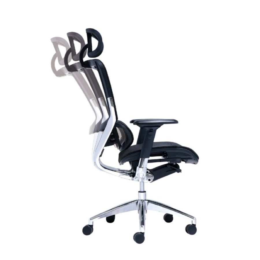 Silla gerencial Dubai HL con apoyo lumbar y mecanismo sincrónico
