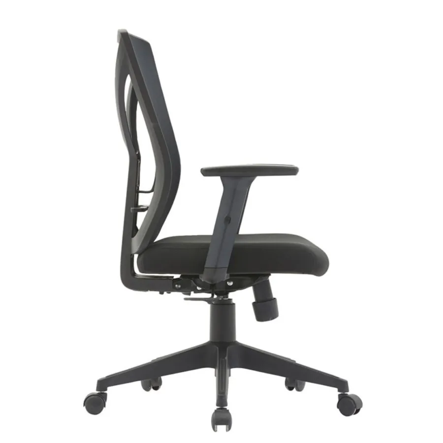 Silla ergonómica Hooper en malla, vista lateral