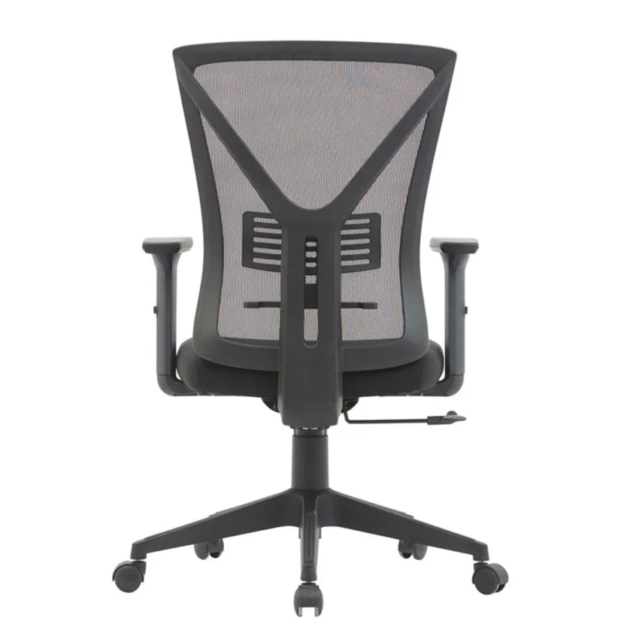 Silla ergonómica Hooper con respaldo en malla, vista trasera