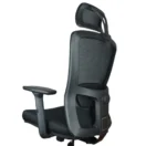 Silla de oficina Thornez Slider en malla con cabecero regulable