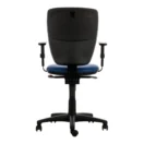 Silla ejecutiva Torino con respaldo tapizado, vista trasera