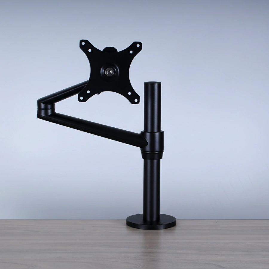 Soporte articulado monitor Atlas Single negro regulable