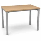 Imagen principal de Escritorio Elpis con base metálica Ruby, escritorios para oficina y home office en Chile.