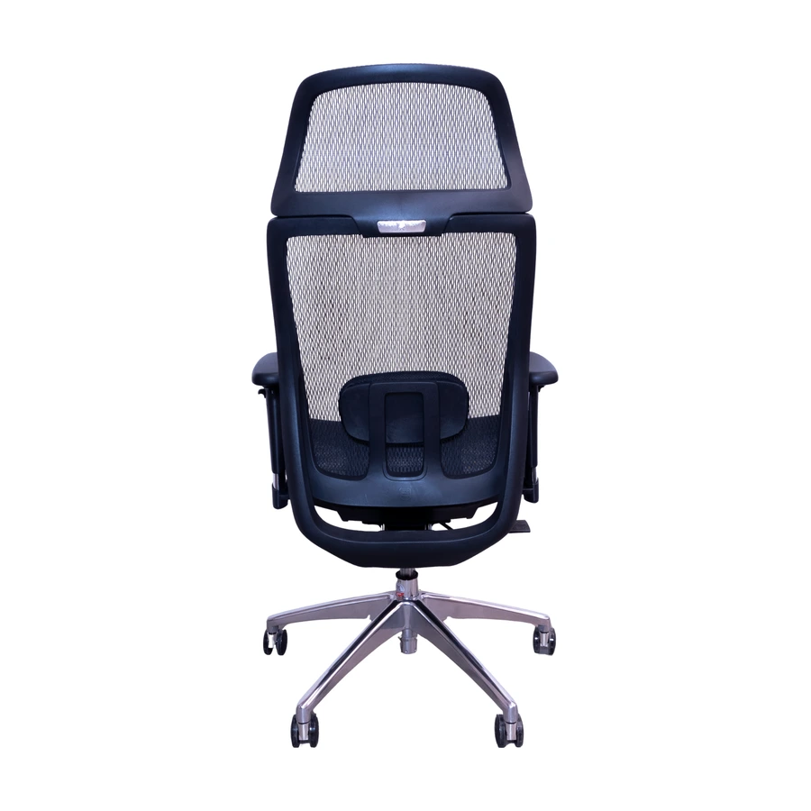 Silla ergonómica Arkadia de malla, vista posterior
