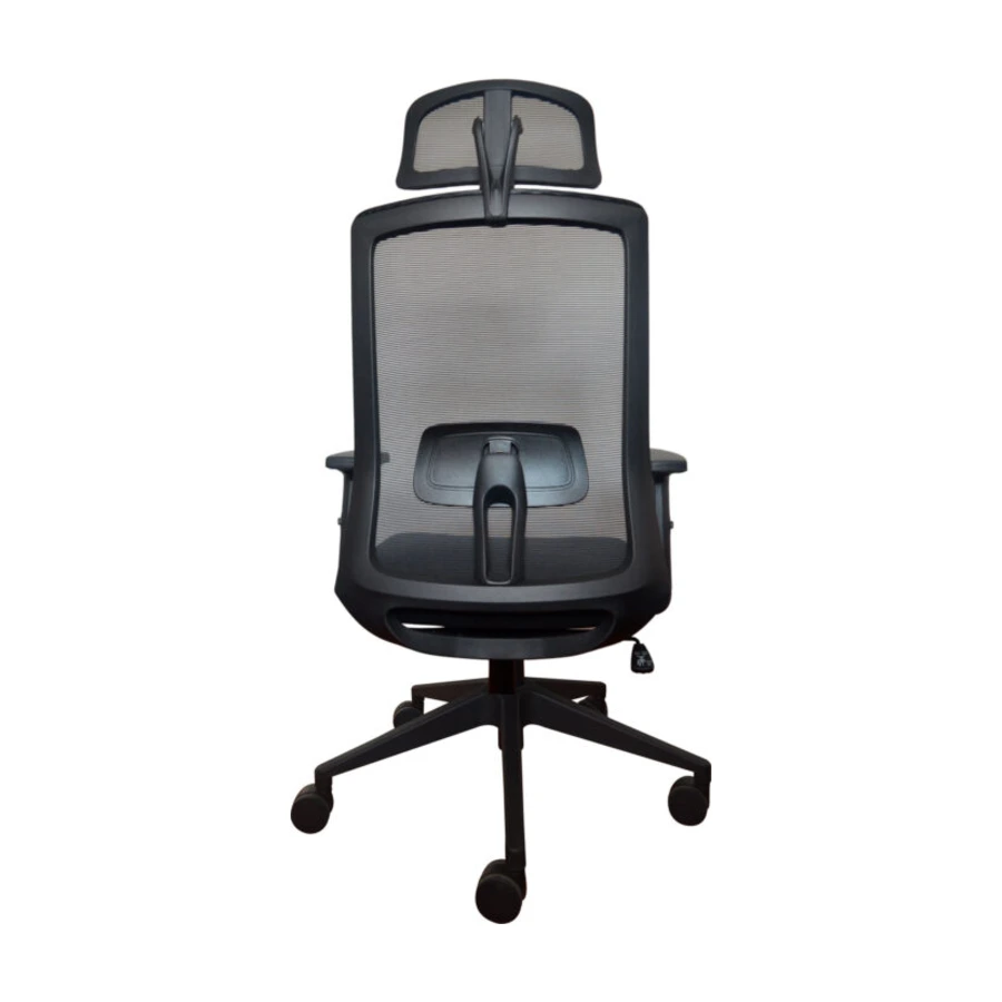 Silla Operativa Merry con brazos regulables vista trasera