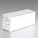 Go Box blanco doble para dos módulos eléctricos