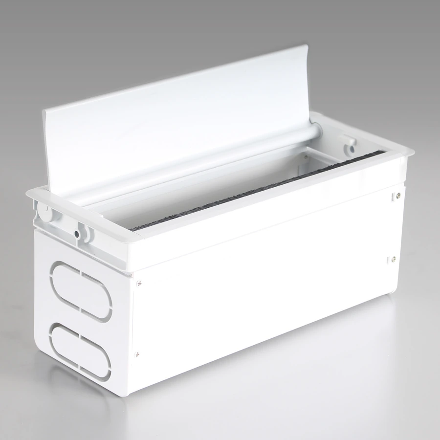 Go Box blanco doble abierto para dos módulos eléctricos