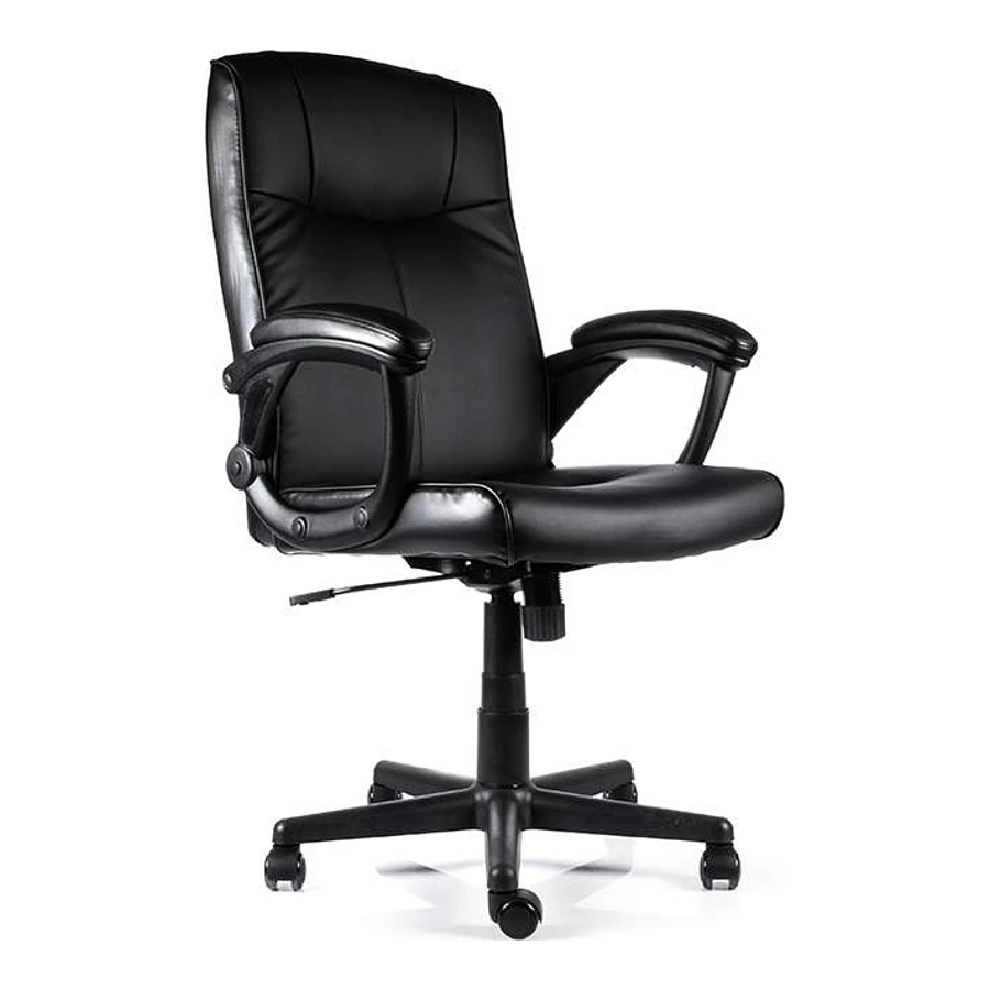 Sillón Gerencial Vitto base nylon vista tres cuartos