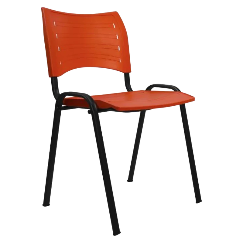 Silla Visita Spring Polipropileno — Polipropileno · Estructura de acero · Apilable