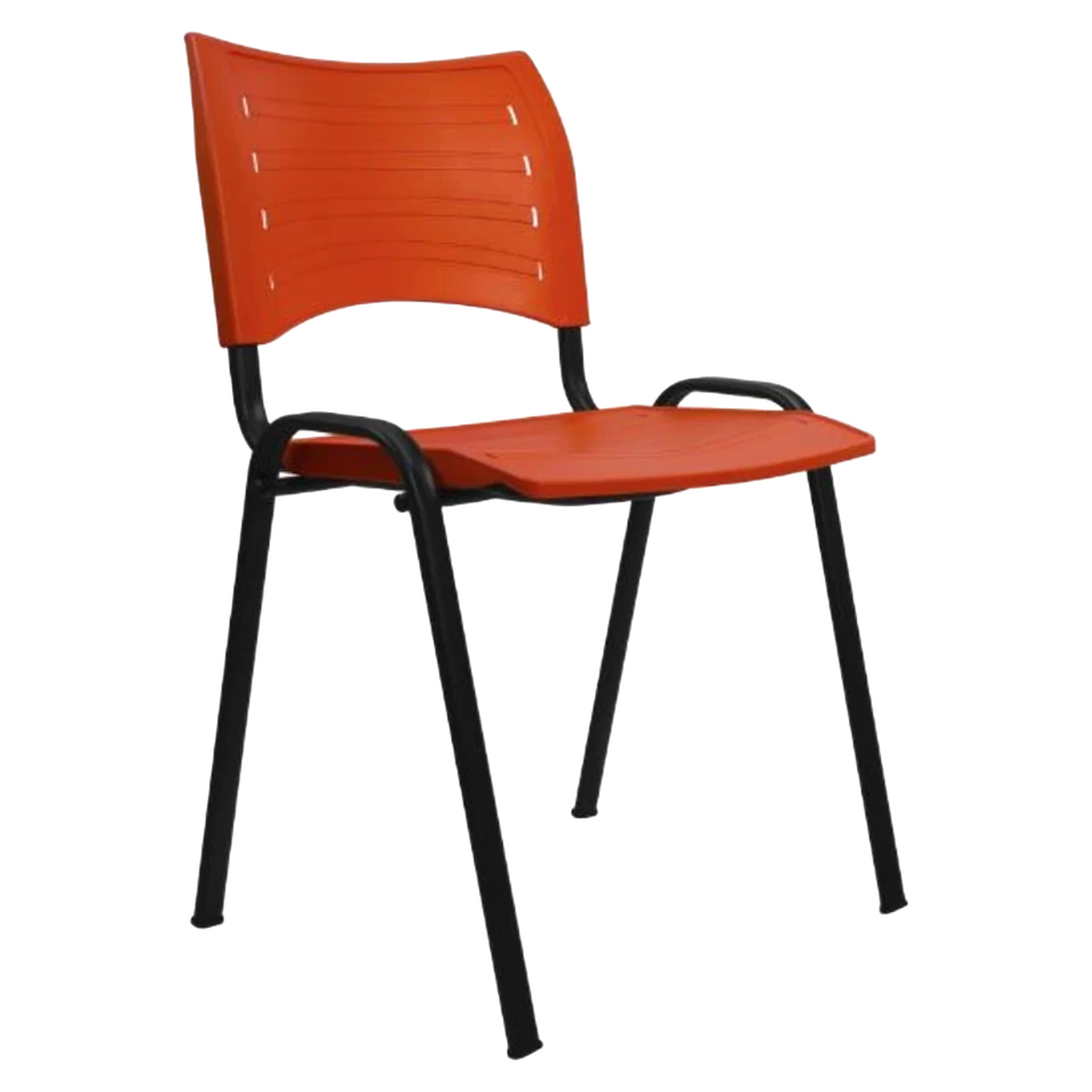 Silla Visita Spring Polipropileno — Polipropileno · Estructura de acero · Apilable