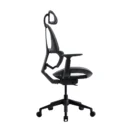 Silla ejecutiva G3 vista lateral, con soporte lumbar separado y mecanismo autopesante