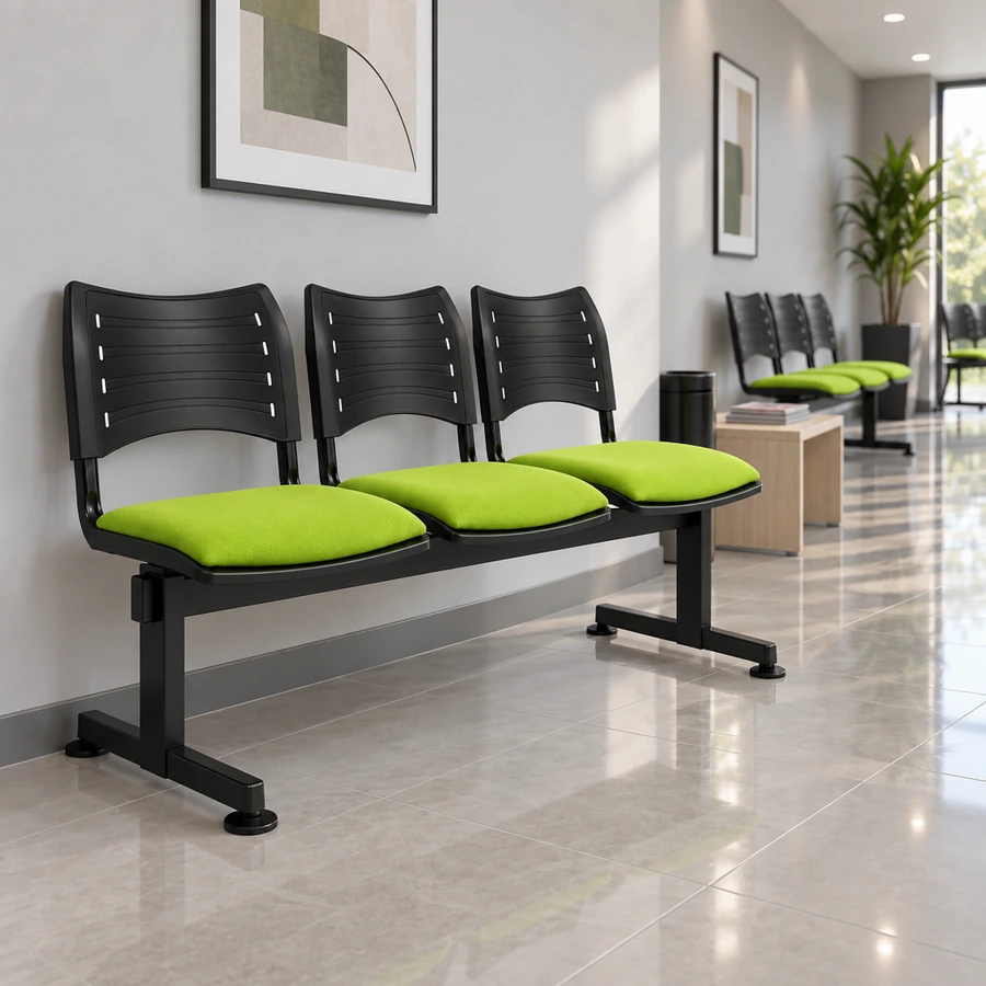 Banqueta Spring Asiento Tapizado