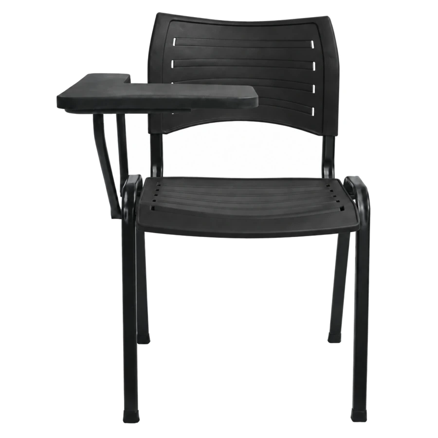 Silla Universitaria Spring Polipropileno Negro/Azul