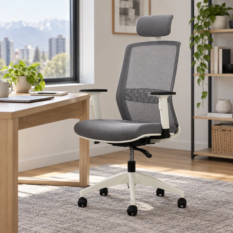 Silla Ejecutiva Big Boss Blanca