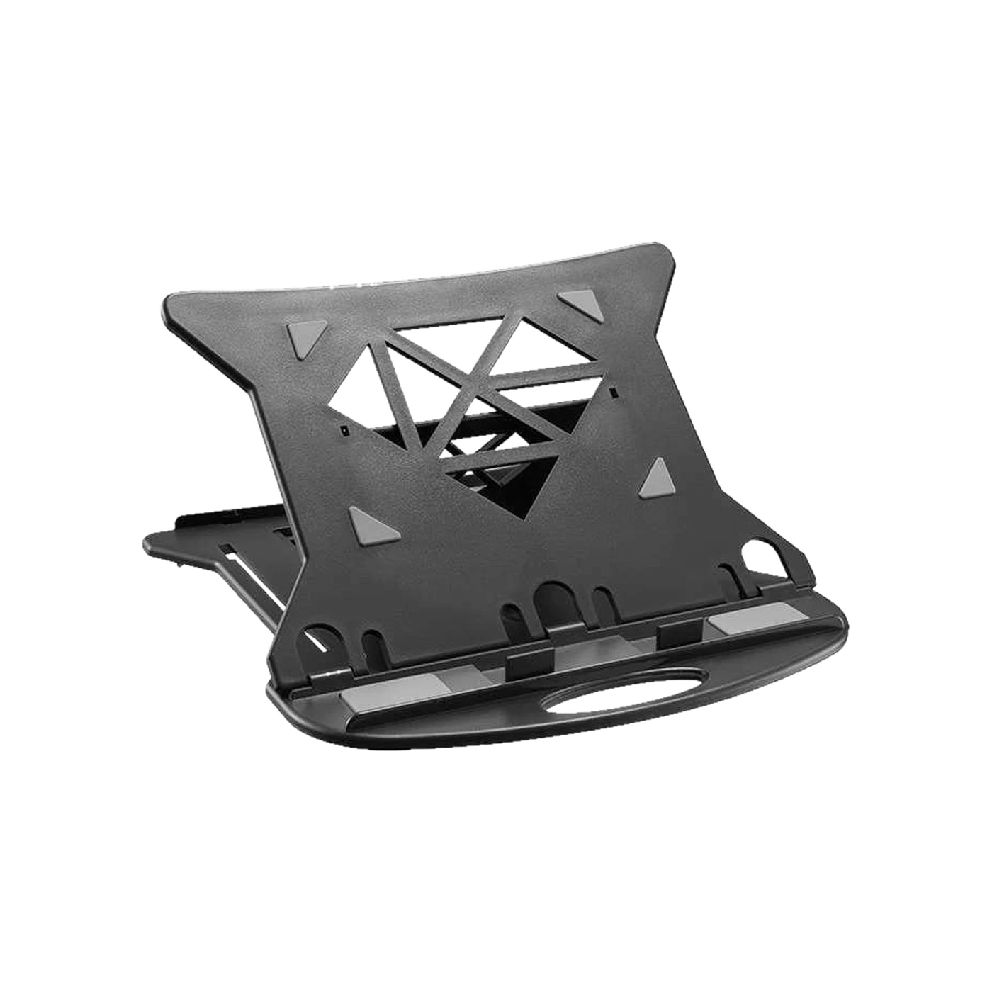 Alzador de Notebook Riser — 7 alturas · Plegable · Ventilado